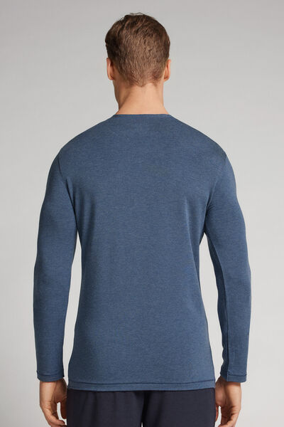 Maglia a Manica Lunga in Modal Cashmere