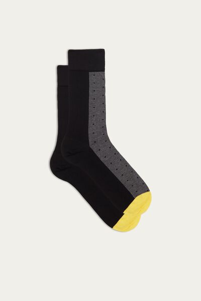 Supima® Cotton Patterned Ankle Socks