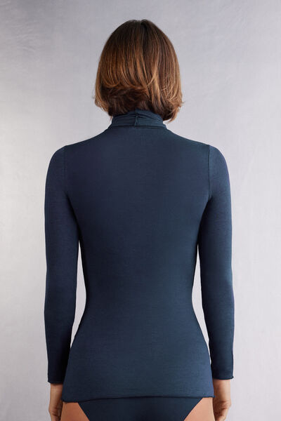 Modal Cashmere Ultralight High-Neck Top