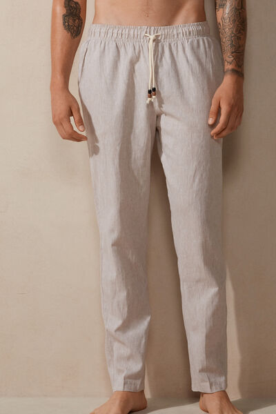 Linen and Cotton Trousers
