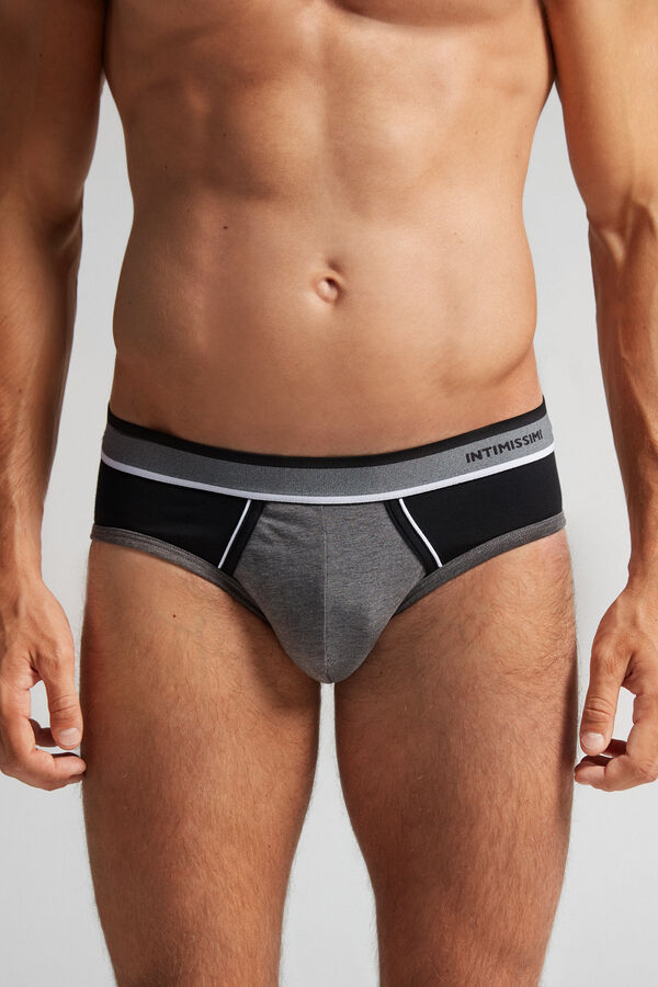Two-Tone Stretch Supima® Cotton Briefs