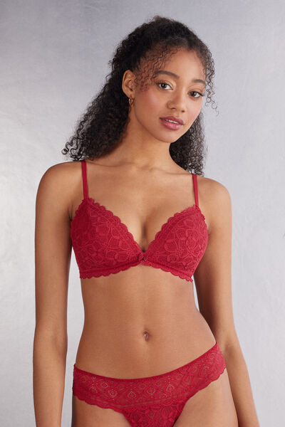 Tiziana Triangle Bra in Lace