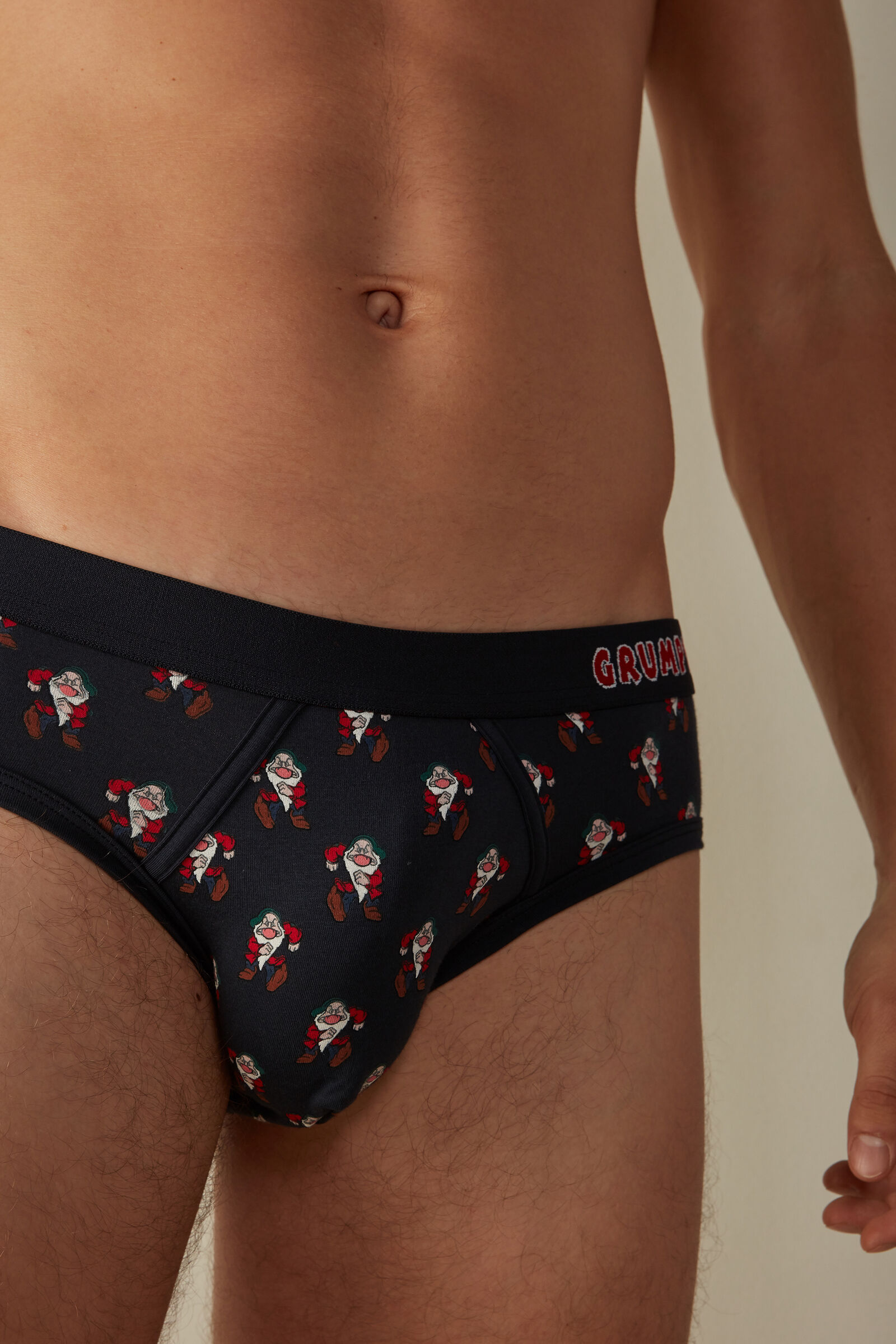 Calzoncillos con Estampado de Gruñón en Algodón Supima® Elástico Intimissimi