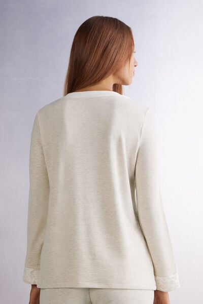 Long-Sleeved Boat-Neck Baby It's Cold Outside Top