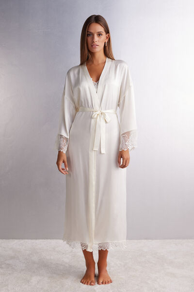 Darlings Silk and Satin Dressing Gown