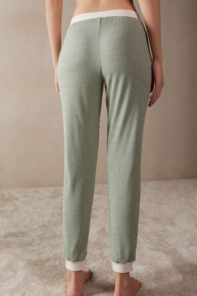 Pantalon en modal LOST IN FIELDS