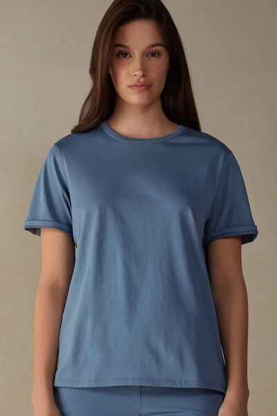 Short-Sleeved Supima® Cotton Top