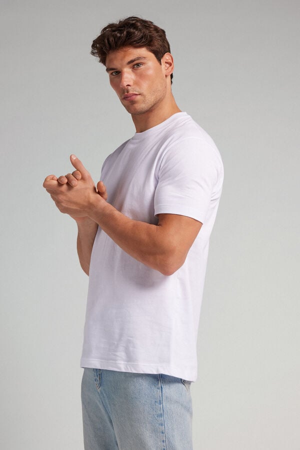 Camiseta Muscle Fit de Algodón