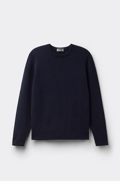 Intimissimi Jersey de manga larga de cachemira Hombre Azul Tamaño XL