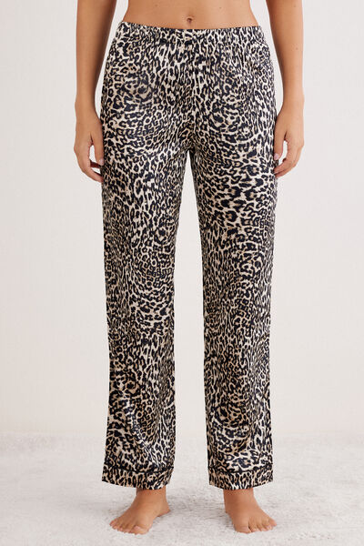 Intimissimi Pantalón Largo de Seda A Moment of Glamour Mujer Impreso Tamaño S