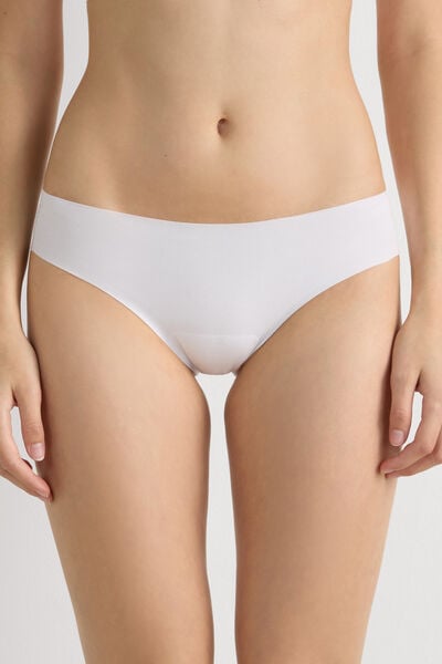Intimissimi Braga de algodón sin costuras Mujer Blanco Tamaño 36