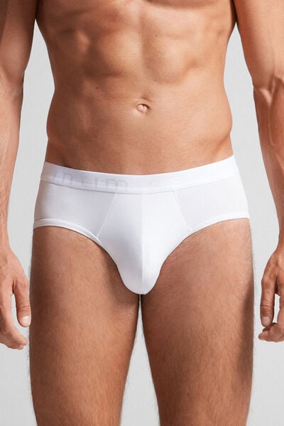 Intimissimi Calzoncillos de microfibra tipo slip Hombre Blanco Tamaño 38