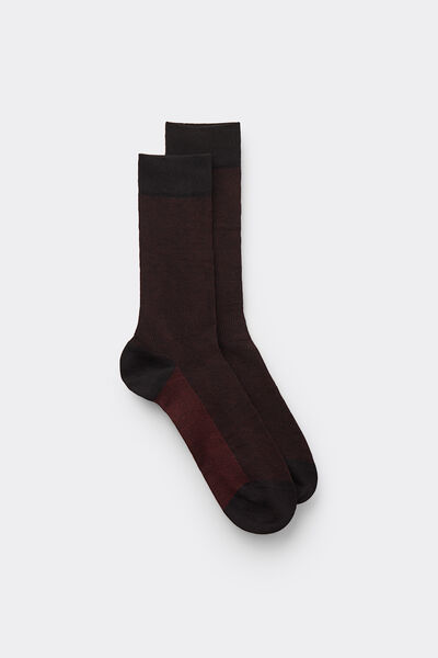 Intimissimi Calcetines Cortos de Algodón Suave Hombre Negro Tamaño 40-41