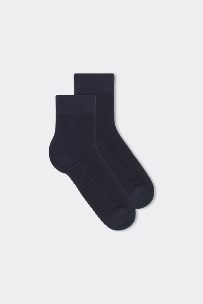 Intimissimi Calcetines Muy Cortos de Rizo Hombre Azul Tamaño TALLA ÚNICA