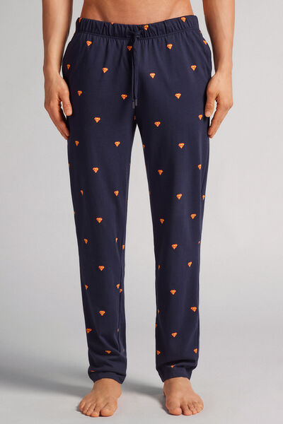 Intimissimi Pantalones Largos de Algodón DC Comics Superman Hombre Azul Tamaño S