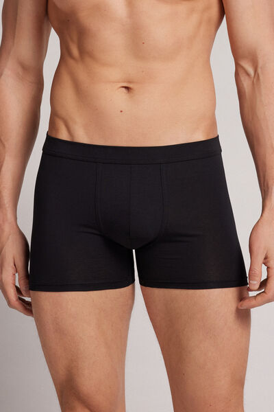 Intimissimi Bóxer de Algodón Premium Hombre Negro Tamaño 38