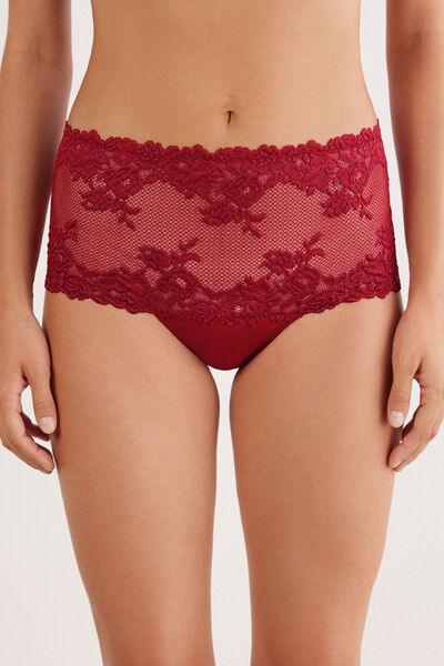 Intimissimi Culotte Brasileño Pretty Flowers Mujer Rojo Tamaño 36