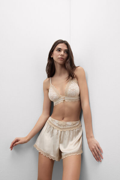 Intimissimi Sujetador Triangular Midsummer Dream Mujer Beige