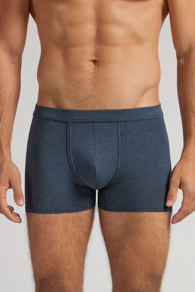 Side view of Intimissimi Boxerky z Bavlny Light &amp; Fresh Člověk Modrál-khuil Velikost 3