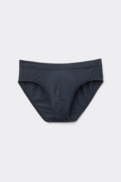 Side view of Intimissimi Slipy z Hedvání Soft Silk Člověk Modrál-khuil Velikost 7