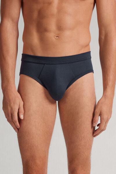 Side view of Intimissimi Slipy z Hedvání Soft Silk Člověk Modrál-khuil Velikost 7
