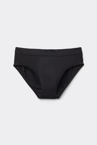 Side view of Intimissimi Slipy z Hedvání Soft Silk Člověk Černá Velikost 3