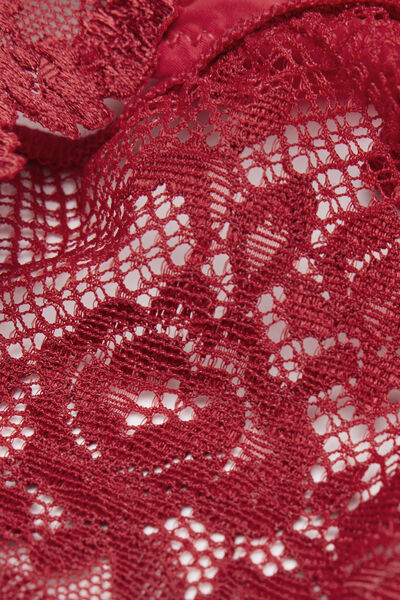 Side view of Intimissimi Kalhotky Pretty Flowers Žena Červená Velikost 3