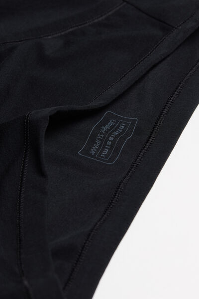 Side view of Intimissimi Kalhotky z Bavlny Ultralight Žena Černá Velikost 4