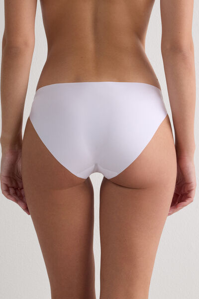 Side view of Intimissimi Bezešvé Kalhotky z Mikrovlákna Žena Bílá Velikost 6