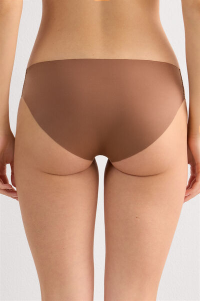 Side view of Intimissimi Bezešvé Kalhotky z Mikrovlákna Žena Přírodní Velikost 4