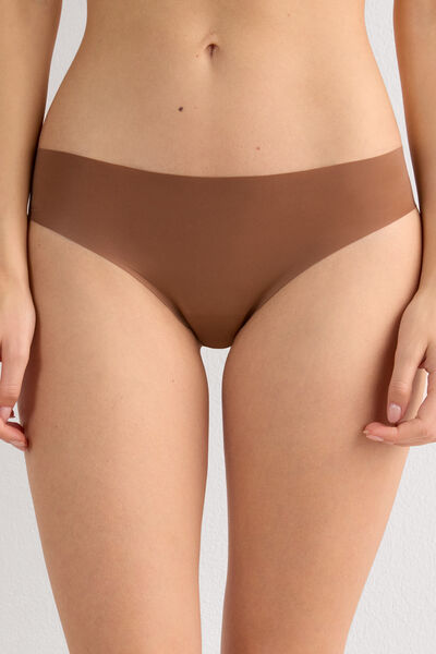 Side view of Intimissimi Bezešvé Kalhotky z Mikrovlákna Žena Přírodní Velikost 4