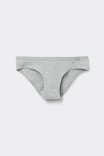 Side view of Intimissimi Bavlněné Kalhotky Žena Šedá Velikost 4