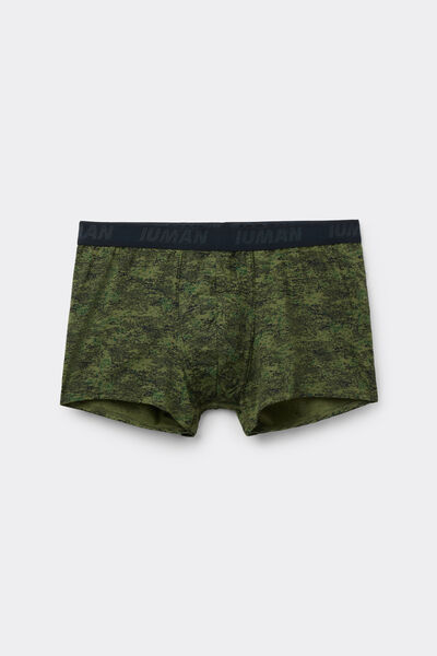 Side view of Intimissimi Boxerky z Mikrovlákna se Vzorem Pixel Camouflage Člověk Vícebarevná Velikost 3