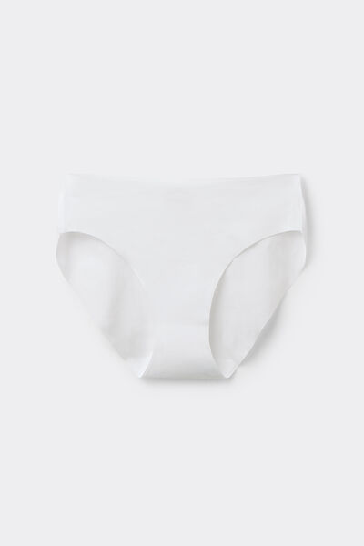Side view of Intimissimi Bezešvé Kalhotky z Mikrovlákna Žena Bílá Velikost 5