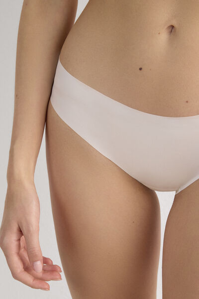 Side view of Intimissimi Bezešvé Kalhotky z Mikrovlákna Žena Slonovinová Velikost 5