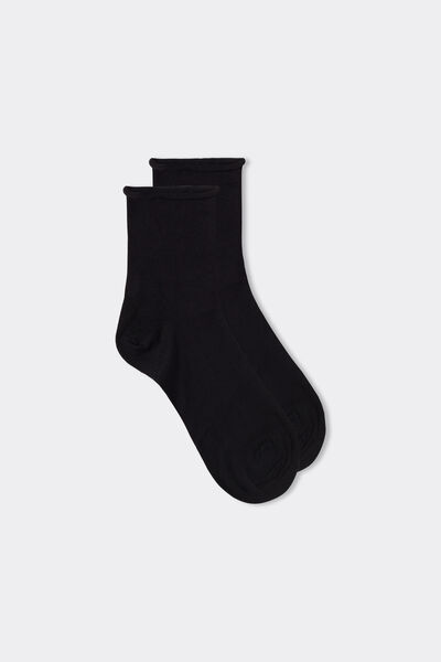 Intimissimi Velmi Krátké Ponožky z Bavlny Superior Člověk Černá Velikost 42-43-image-IS0023 019 42-43