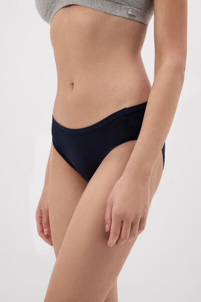 Side view of Intimissimi Kalhotky z Bavlny Ultralight Žena Modrál-khuil Velikost 3