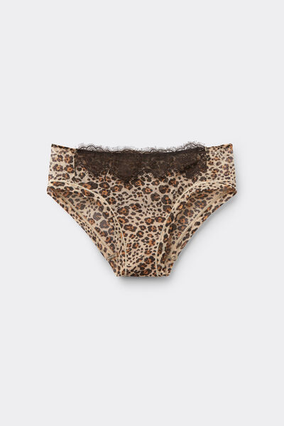Side view of Intimissimi Kalhotky Animalier Simply Iconic Žena Potisk Velikost 2