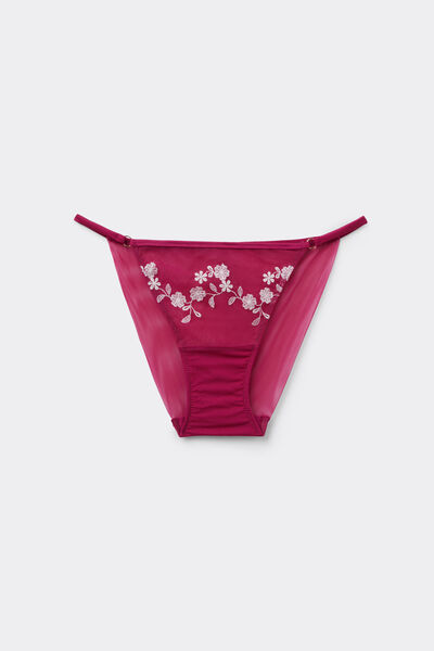 Side view of Intimissimi Páskové Kalhotky z Tylu Brighten Your Day Žena Růžová Velikost 4