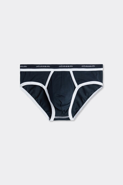 Side view of Intimissimi Slipy z Bavlny Superior s Logem Člověk Modrál-khuil Velikost 3