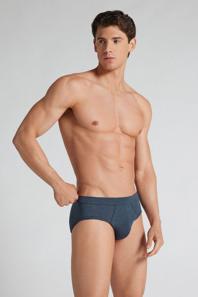 Intimissimi Slipy z Bavlny Light &amp; Fresh Člověk Modrál-khuil Velikost 3-image-SIU12F 31203