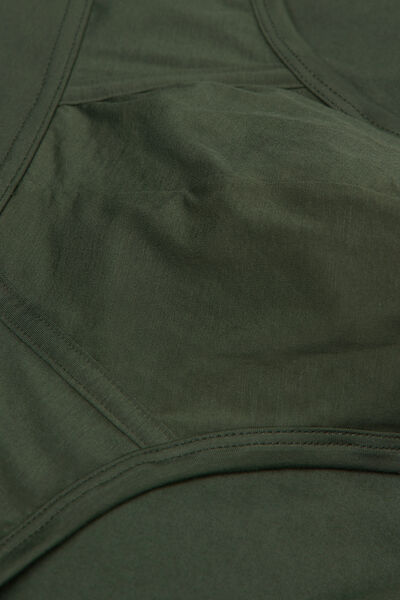Side view of Intimissimi Slipy z mercerované bavlny filo Premium Člověk Zelená Velikost 7