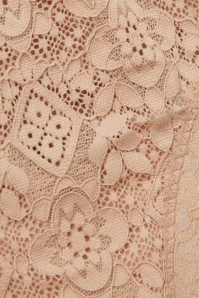 Side view of Intimissimi Krajkové Francouzské Kalhotky ve Stylu Brazilek Žena Přírodní Velikost 4