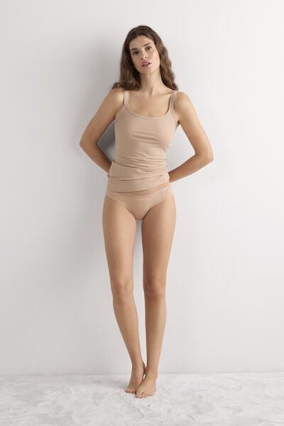 Intimissimi Bavlněné Kalhotky Žena Přírodní Velikost 1-image-SID65A 044 1
