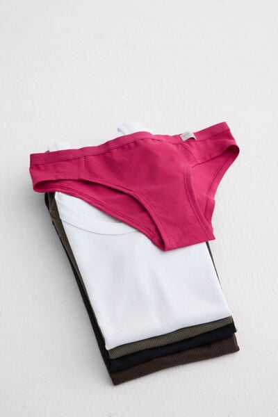 Intimissimi Bavlněné Kalhotky Žena Růžová Velikost 2-image-SID65A 110K2