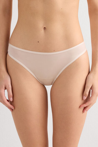 Side view of Intimissimi Brazilky z Mikrovlákna Ultralight Žena Přírodní Velikost 2