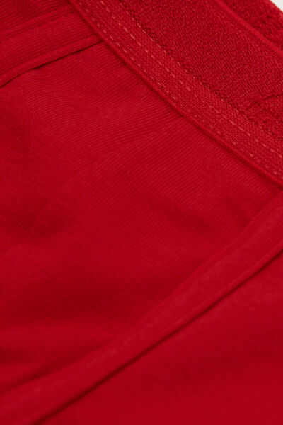 Side view of Intimissimi Chlapecké Boxerky z Bavlny Superior s Logem Chlapec Červená Velikost 8-9