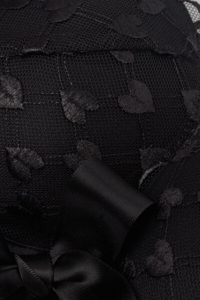 Side view of Intimissimi Push-up Podprsenka Monica The Love Club Žena Černá Velikost 1B