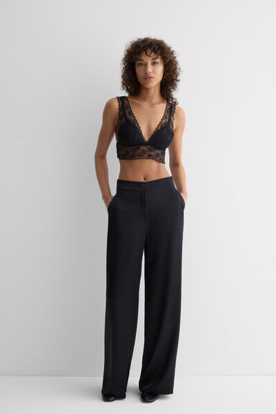 Intimissimi Top Sujetador The Art of Lingerie Mujer Negro Tamaño L
