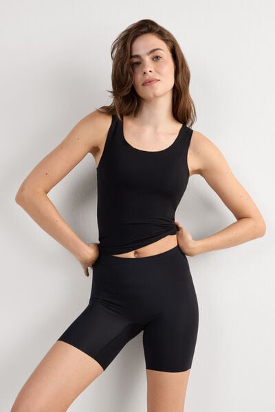 Intimissimi Shorts Sin Costuras de Algodón sin Rematar Mujer Natural Tamaño L
